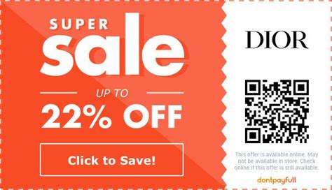 dior promo codes august 2023|dior honey coupon code.